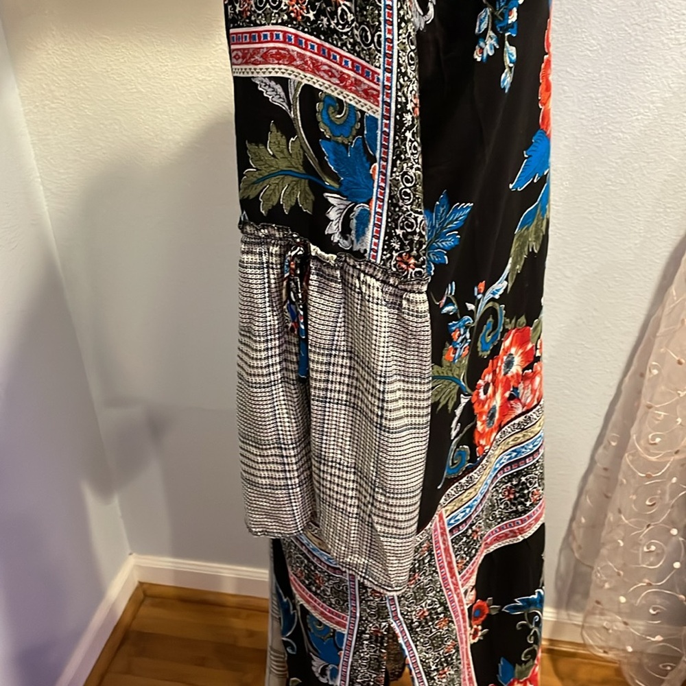 Multicolored Boho Style Duster, Medium Sized - image 3